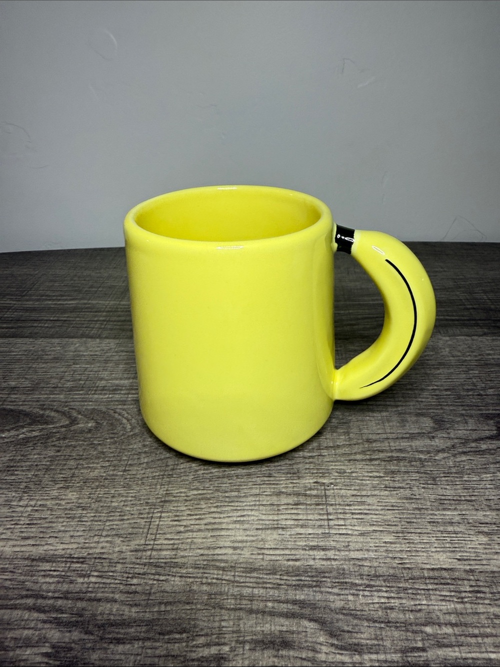 Target Yellow Ceramic Banana Handle Coffee Mug